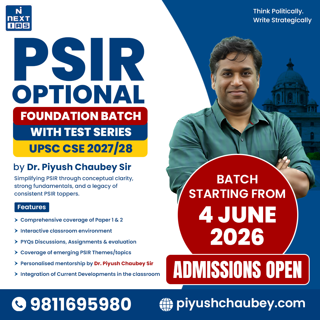 PSIR Foundation with Test Series