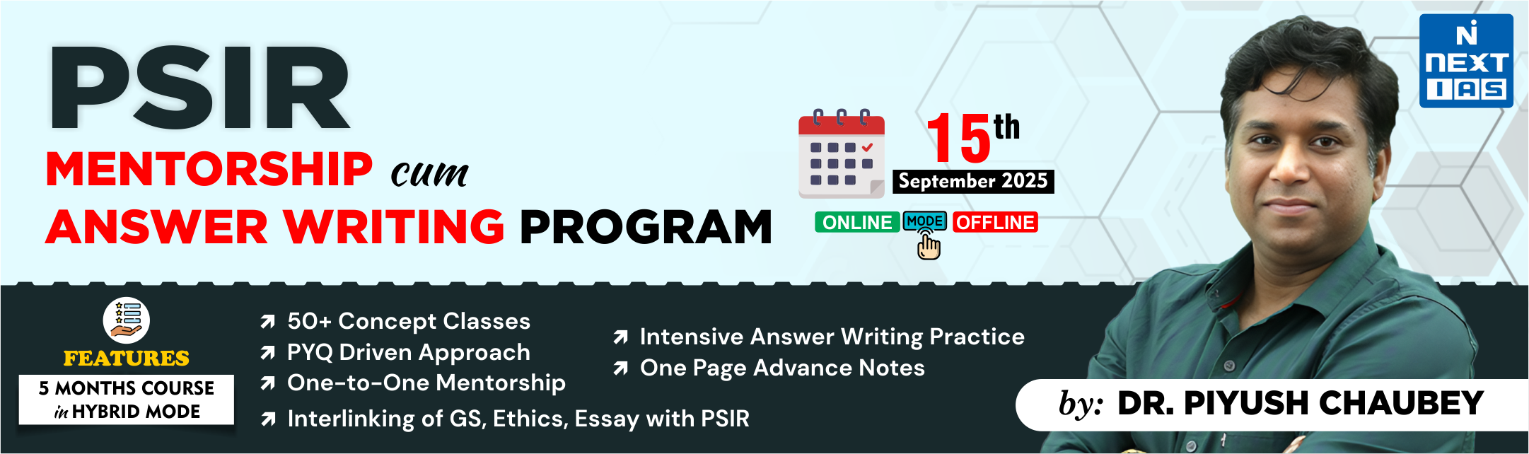 PSIR Mentorship cum Answer Writing Program 2026