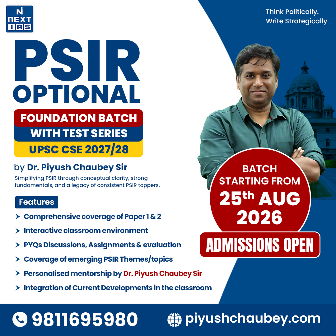 PSIR Foundation with Test Series