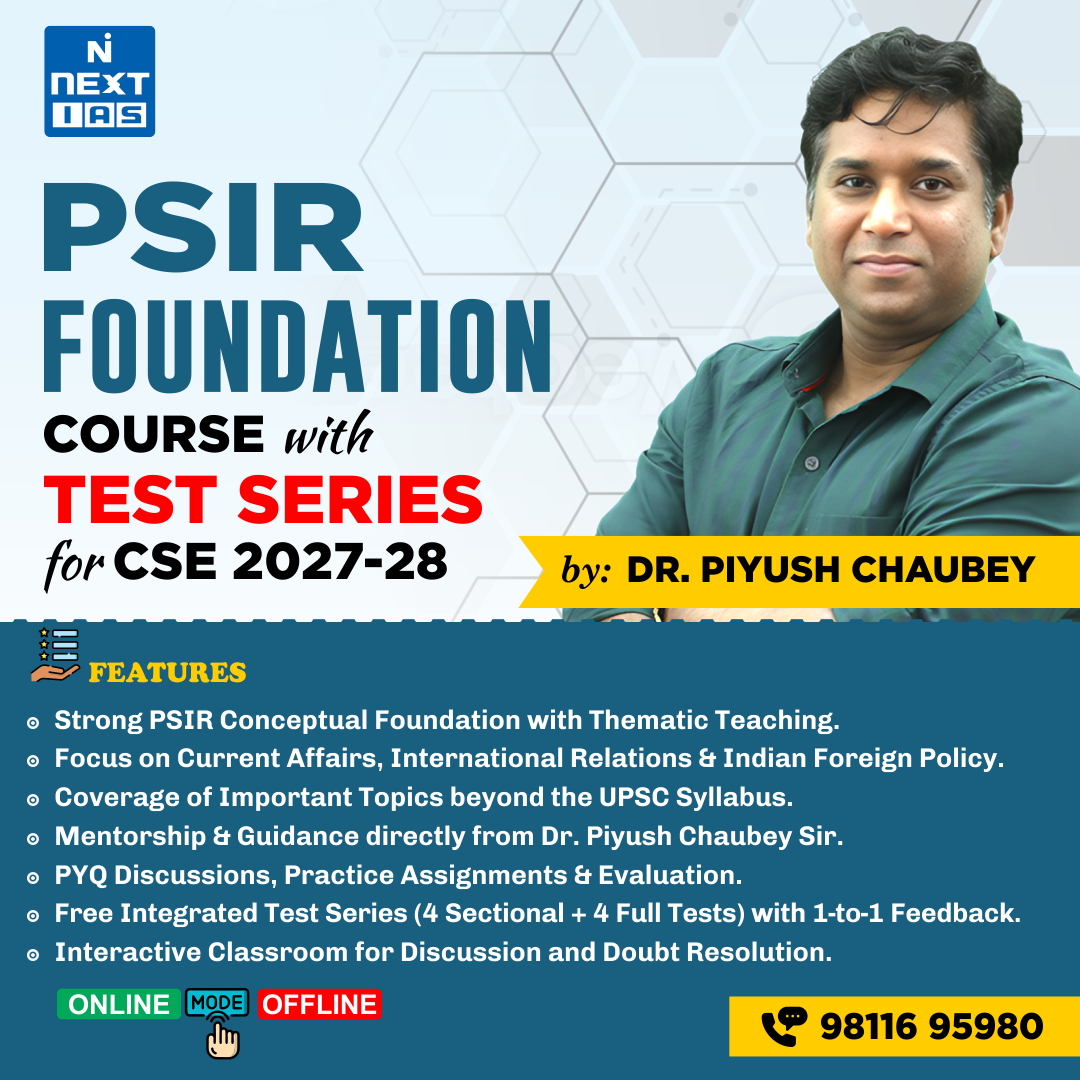 PSIR Foundation with Test Series